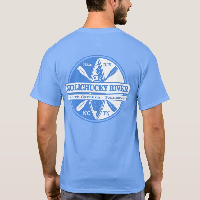 Nolichucky River (K3) T-Shirt (Back)