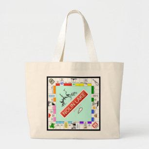 Nolin Lake Oars Large Tote