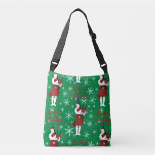 Nollaig Chridheil Scottish Merry Christmas Scottis Crossbody Bag