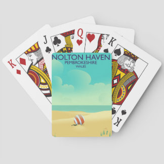 Nolton Haven Pembrokeshire Wales Playing Cards