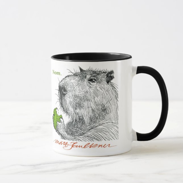Nom! Capybara Mug (Right)