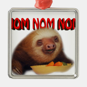 nom nom nom metal tree decoration