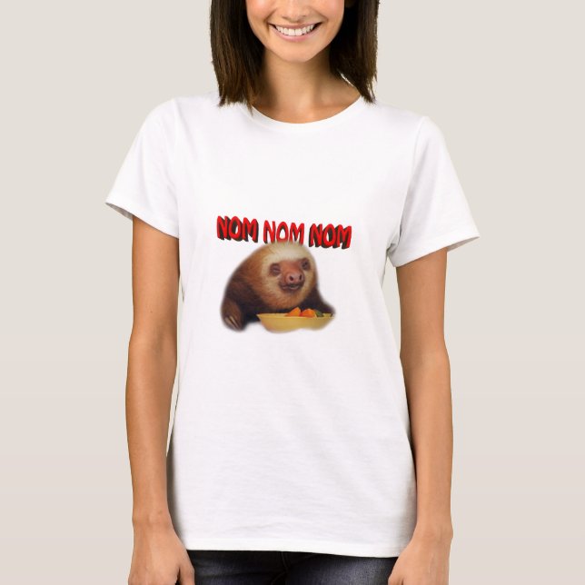 nom nom nom T-Shirt (Front)