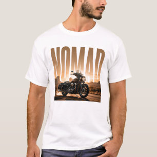 Nomad Luxury Touring Motorcycle Graphic T-Shirt