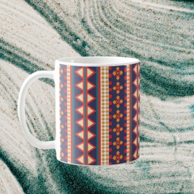 Nomadic Threads | Aztec Pattern Classic Mug (Creator Uploaded)