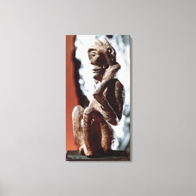Nomali figure of the Mende tribe Canvas Print (Front)