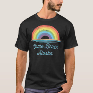 Nome Beach Alaska Souvenir Graphic T-Shirt