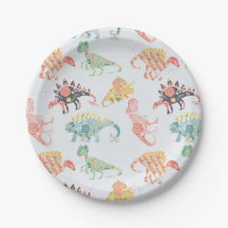 Nomi's Dinosaurs Party Plates