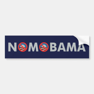 NOMOBAMA BUMPER STICKER