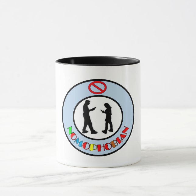 NOMOPHOBIAN Mug (Center)
