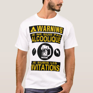 non_alcoholic_subis_invitation_humor_alcohol_bier T-Shirt