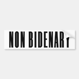 Non Bidenary   Anti Joe Biden   Light Bumper Sticker