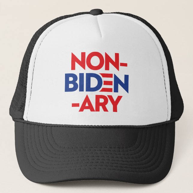 Non-Bidenary Trucker Hat (Front)