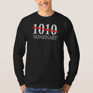 Non Binary Code Social Acceptance Quote T-Shirt