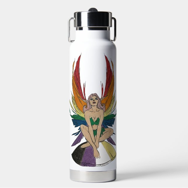 Non-binary Faerie Water Bottle (Front)