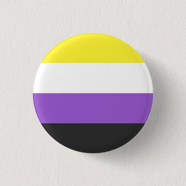 Non-Binary Flag Badge (Front)
