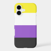 Non-Binary Flag Case-Mate Barely There iPhone X