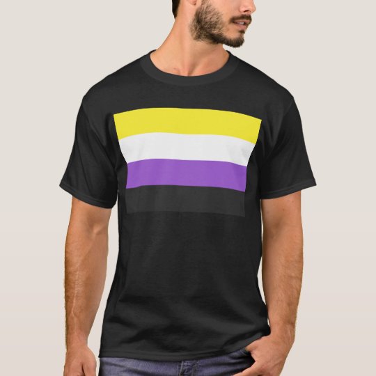non binary flag t shirt