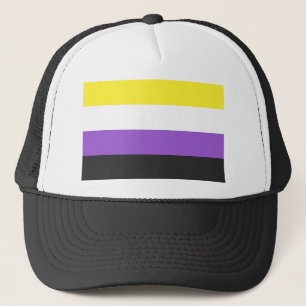 Non-Binary Flag Trucker Hat