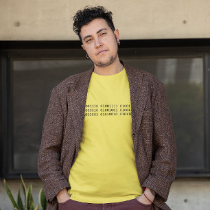 Non Binary in Binary Code Tee Shirt