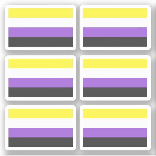 Non-Binary Pride flag (Front)
