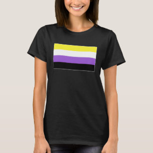 Non Binary Pride Flag Clothes Nonbinary LGBT T-Shirt