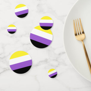 Non Binary Pride Flag Confetti