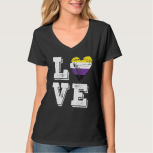 Non Binary Pride Flag Love Non Binary Flag 1 T-Shirt