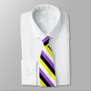 Non Binary Pride Flag Tie