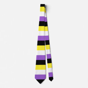 Non Binary Pride Flag Tie