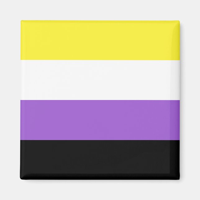 Non Binary Pride Magnet (Front)