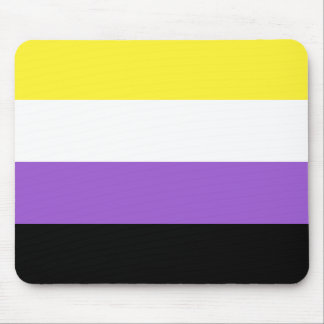 Non Binary Pride Mouse Mat