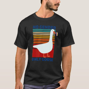 Non binary Pride No Gender Only Goose LGBTQ Enby T-Shirt