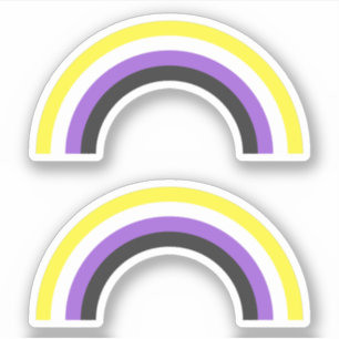 Non-binary Pride Rainbow