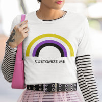 Non Binary Rainbow Non-Binary Pride Flag