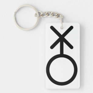 non binary symbol gender gay sexuality identity key ring