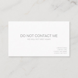 Non-Business Cards