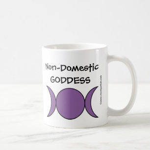 Non-Domestic Goddess - a Cheeky Witch Mug/Cup Coffee Mug