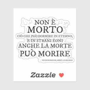 «Non è morto…» – Il verso del Necronomicon