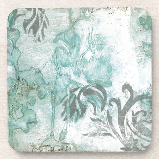 Non-Embellished Flower Spray III Coaster (Front)