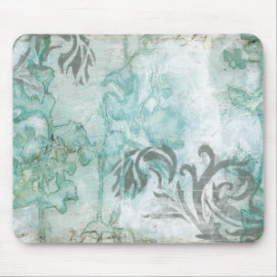Non-Embellished Flower Spray III Mouse Mat