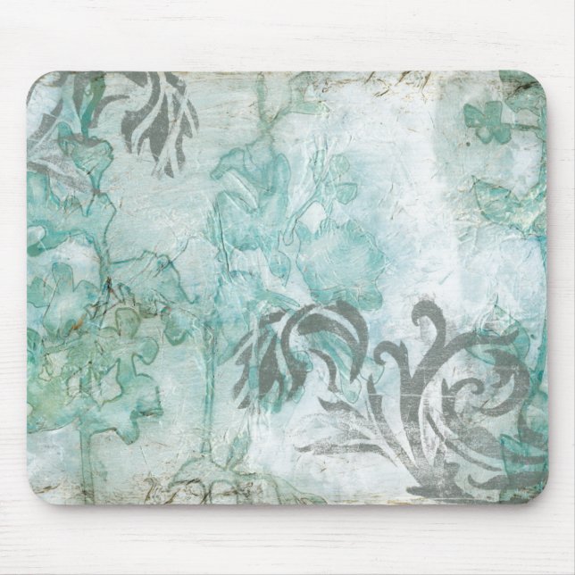 Non-Embellished Flower Spray III Mouse Mat (Front)
