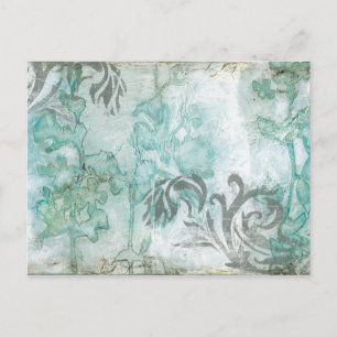 Non-Embellished Flower Spray III Postcard