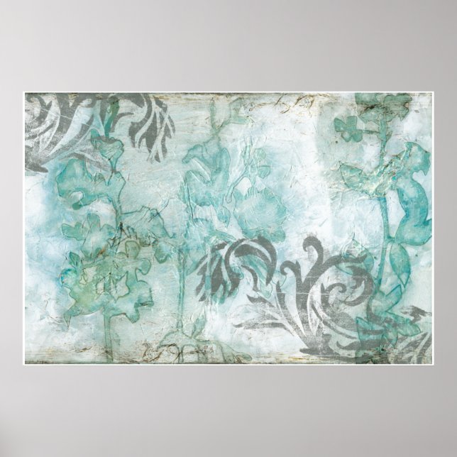 Non-Embellished Flower Spray III Poster (Front)