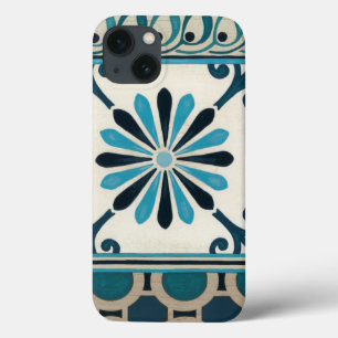 Non-Embellished Indigo Frieze II iPhone 13 Case