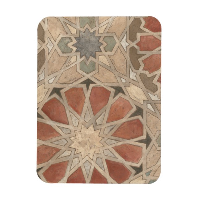 Non-Embellished Marrakesh Design I Magnet (Vertical)