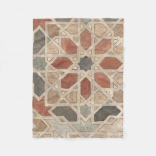 Non-Embellished Marrakesh Design II Fleece Blanket