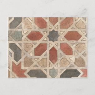 Non-Embellished Marrakesh Design II Postcard