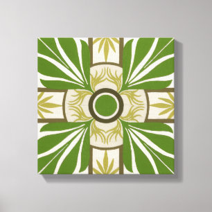 Non-Embellished Palm Motif I Canvas Print