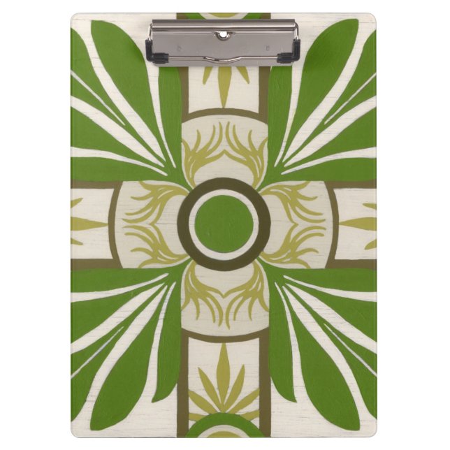 Non-Embellished Palm Motif I Clipboard (Front)